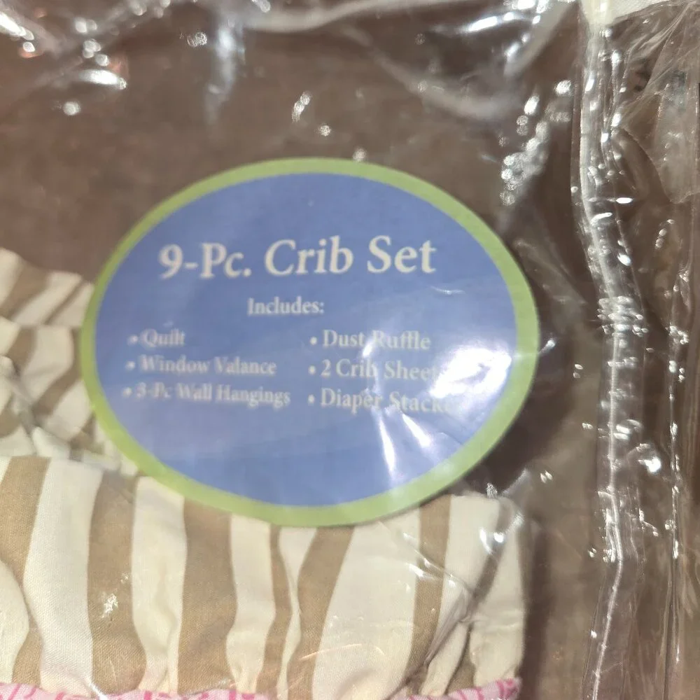 CoCaLo Baby Jacana Crib Set; 9 piece Unisex Excellent Used‎ Condition